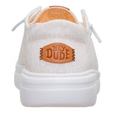 WENDY RISE CHAMBRAY GRID SNOW WHITE