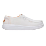 WENDY RISE CHAMBRAY GRID SNOW WHITE