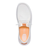 WENDY RISE CHAMBRAY GRID SNOW WHITE