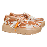 AUSTIN EDGE OXFORD CALF HAIR COGNAC/MULTI
