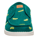 WALLY CRU EMBROIDERED GREEN/MULTI