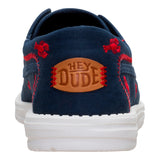 WALLY CRU EMBROIDERED NAVY/RED