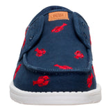 WALLY CRU EMBROIDERED NAVY/RED