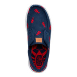 WALLY CRU EMBROIDERED NAVY/RED