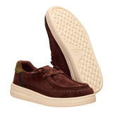 HARPER MOC CRAFTED SUEDE SHAVED CHOCOLATE