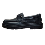 SIENNA BOAT LEATHER BLACK/BLACK