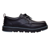 FLINT MOC LEATHER BLACK/POPPY SEED