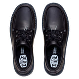 FLINT MOC LEATHER BLACK/POPPY SEED