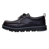 FLINT MOC LEATHER BLACK/POPPY SEED