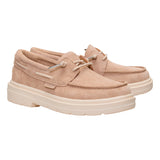 SIENNA BOAT SUEDE SESAME