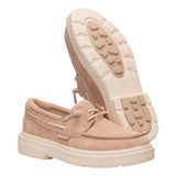 SIENNA BOAT SUEDE SESAME