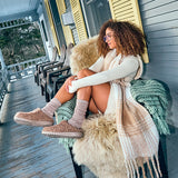 WENDY SLIPPER TIMBER WOLF